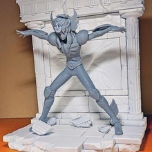 hyoga oyun aziz Seya şövalye Caballeros burç heykelcik anime kuğu şekil vermek manga Kraken aurora gök gürültüsü 3d print model - Mito3D
