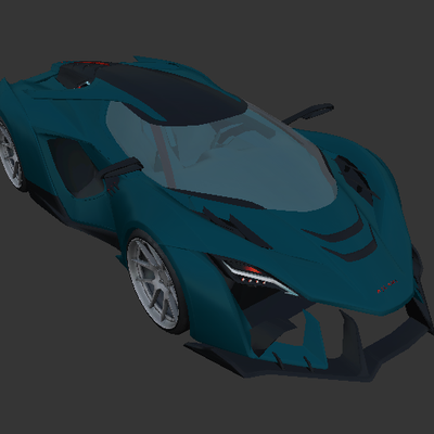 hiper carro jogos veículos esportes 3d print model - Mito3D