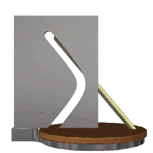 hyperbolische art Skulptur Kunst hyperbolid hyperboloid design Schreibtisch magic math Physik Zufriedenheit - Spielzeug Tabelle computer Lager roller Spaß illusion magisch 3d print model - Mito3D
