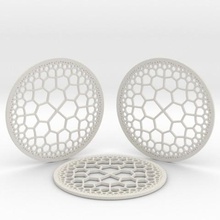 3 hyperbolic coasters home hyperbolics 3d print model - Mito3D