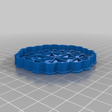 hiperbólica pavimentações biblioteca a arte cortador de cookie cortadores fractal matemática openscad tessellation da 3d print model - Mito3D