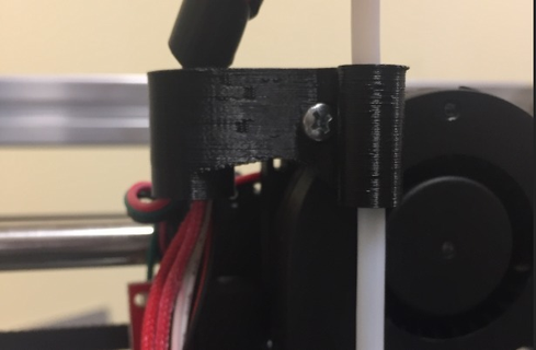 hypercube câble ptfe titulaire soutien tube 3d imprimante pièces 3d print model - Mito3D