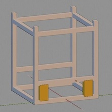 hypercube evolution frame spacer tool 3d printers 3d print model - Mito3D