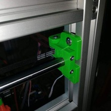 hypercube evolution pulley mount - remix easy rod insertion tool hevo 3d printer parts 3d print model - Mito3D