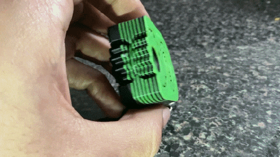 hipnofidget anahtarlık kıpır ürkütücü komik Yazdır yer hipnoz hipno dişliler spinner 3d print model - Mito3D
