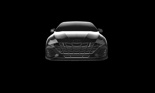 hyundai Elantra 2022 Oto araba arabalar 3d print model - Mito3D