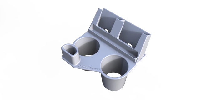 hyundai ioniq 5 cup holder 3d print model - Mito3D