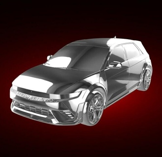 hyundai ioniq 5 Accueil maison 2023 bolide voiture véhicule rallier course sports Derby supercar gt 3d print model - Mito3D