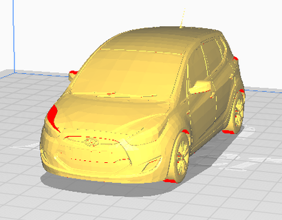 hyundai ix20 2012 arabalar kullanım 2023 3d print model - Mito3D