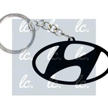 hyundai keychain fashion car argentina key ring black drive cars design 3d print model - Mito3D