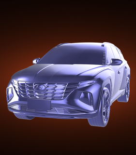 hyundai tucson l automobile car vehicle rally race sports derby turbo top speed 3d print model - Mito3D