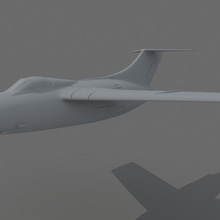 ia-33 pulqui ii varios ia 33 de la fábrica militar los aviones argetine 3d print model - Mito3D
