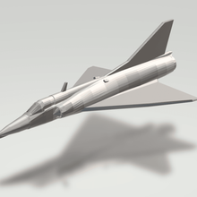 iai nesher daga juego vehículos modelo jet avión de combate delta 3d print model - Mito3D