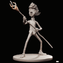 Ian Leichtfuß Miniatur Drachen Pixar ianlightfoot Disney Magie iandor niedlich animiert Film disneypixar Dungeons dandd 3d print model - Mito3D