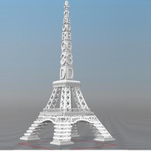 ibarakel cyborg 3d paris-tour Kunst tour in paris Frankreich eifel gustave 3d print model - Mito3D