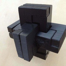 ibérique lynx puzzle Logan kleinwaks 3d imprimante bavure imbriqué puzzles 3d print model - Mito3D