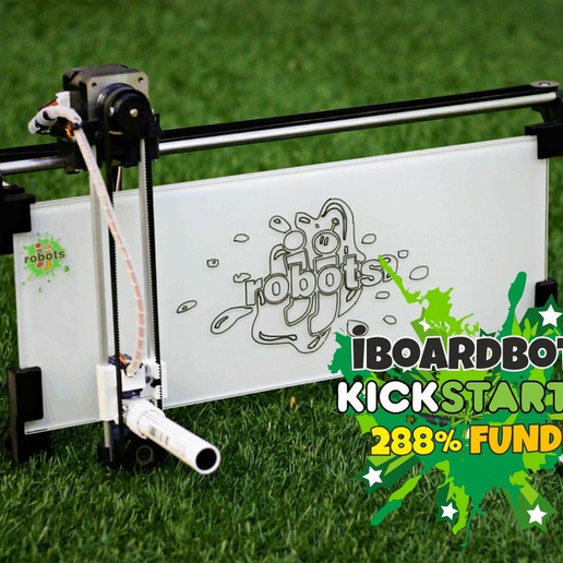 iboardbot open source internet remotely controlled drawing robot 9g servo arduino diy esp8266 of things learning remote-controlled stem stepper motor whiteboard engineering 3D print model - Mito3D