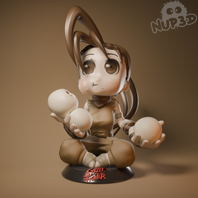 ibuki street fighter art streetfighter chibi 3d print model - Mito3D