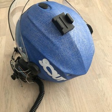 icaro helmet-gopro 3d print model - Mito3D