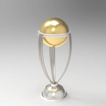 icc cricket tazza 3d modello mondo campione trofeo 3d print model - Mito3D