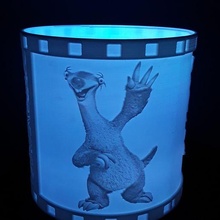 Eis Alter Litho Schatten Kino Licht Lampe Noel Anime Zeichnung Walzer Disney Aladin 3d print model - Mito3D