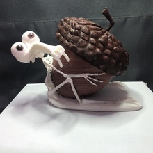 ice age scrat sceleton oak animal toys art 3d print model - Mito3D