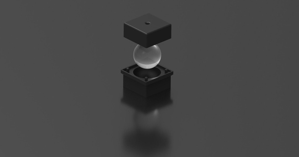 gelo bola criador uísque vidro álcool cubo congelar neve 3d print model - Mito3D