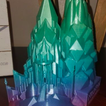ice break castle architecture art building craft replica landmark collection 3d print model - Mito3D