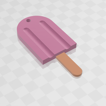ice cream - jewelry keychaib necklace key ring neckless jewellery earings accessories accesories caravans decoration deco 3d print model - Mito3D