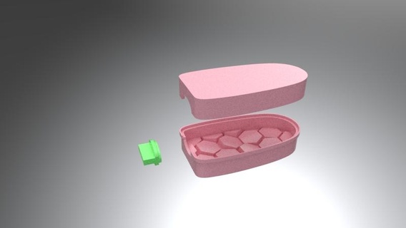 hielo crema forma cocina masa productos comida caramelo moldes 3d print model - Mito3D