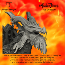 ice dragon 3d print model - Mito3D