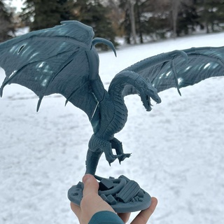 ice dragon Art dragon dragons ice dragon 3d printing 