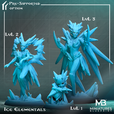 ghiaccio elementali pacco gioco stampabile buio occhio fantasia luce mostro pokemon evoluzione organico ombra evolvere aria sauron tavolo elementare d esploratore premio acqua 3d print model - Mito3D