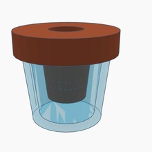 ice shot glass maker remix tool cube cup diy Schimmel Fach Wodka Wasser whiskey 3d-Druck 3d print model - Mito3D