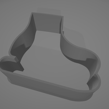 ice skate cookie cutter cooking 3d print model - Mito3D