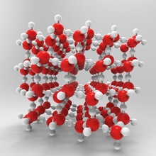ice struttura vari ghiaccio molecola acqua di ingegneria 3d print model - Mito3D