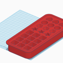 ice tray home 3d print model - Mito3D