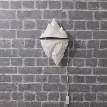 buzdağı lamba gölge ev ıceberg abajur ışık Fikstür 3d print model - Mito3D