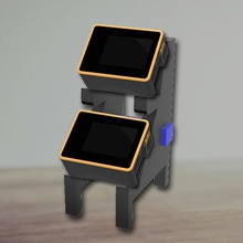 icharger x6 x8 titolare trinità alimentazione rc racing pacco batteria stand di ricarica gadget auto 3d print model - Mito3D