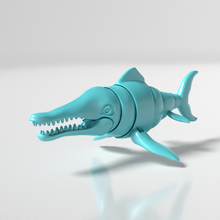 Ichthyosaurus flexi artikuliert 3d print model - Mito3D
