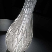 icicle - spiral vase home easy print decoration decor christmas 3d print model - Mito3D