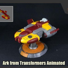 iconic ship series - ark transformers animated 3d print model - Mito3D