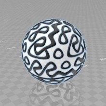 icosa ball1 home decor 3d print model - Mito3D