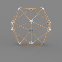 icosahedron 3d print model - Mito3D