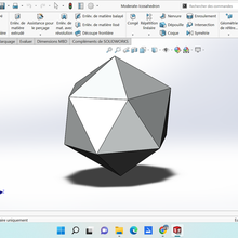 icosaedro 3d print model - Mito3D