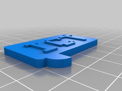 ICT personalizzato monete distintivi 3d print model - Mito3D