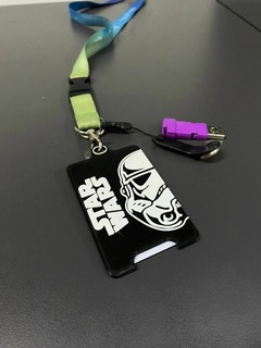 id holder - star wars starwars credential badge stormtrooper trooper clones idholder sith hansolo minimalist 3d print model - Mito3D