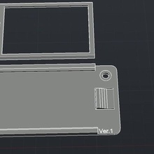 identity bank card case holder gadget 54x85 3d print model - Mito3D
