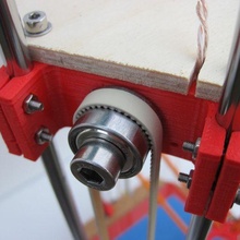 preguiçoso Rostock ferramenta delta robô openscad paramétrico reprap 3d impressora partes 3d print model - Mito3D