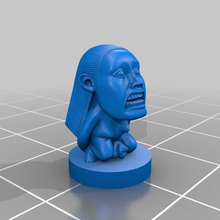 idolo base oggetti scena 3d print model - Mito3D